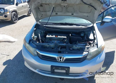 2012 Honda Civic Lx from USA, damaged, VIN 2HGFB2E54CH503777